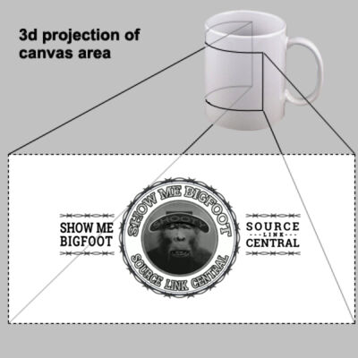 Show Me Bigfoot Mug - 11 oz Ceramic mug Thumbnail
